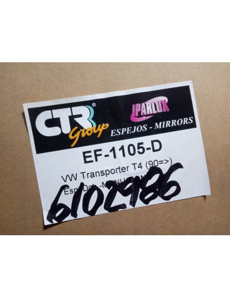 ESPEJO RETROVISOR DERECHO VW TRANSPORTER T4 (A PARTIR DEL 90)
