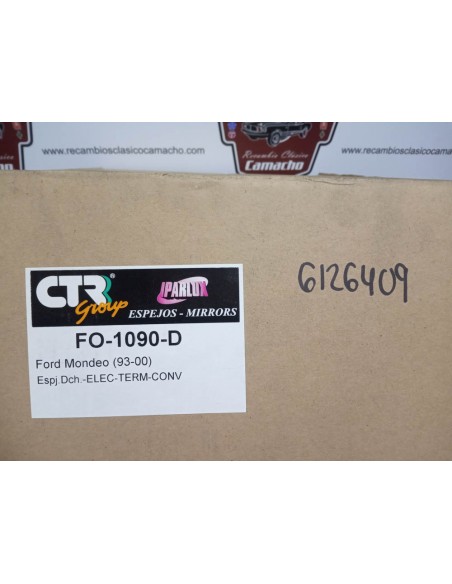 ESPEJO RETROVISOR DERECHO FORD MONDEO (DEL 93 A 2000)