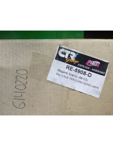 ESPEJO RETROVISOR DERECHO RENAULT MEGANE SCENIC (DEL 96 A 2003)