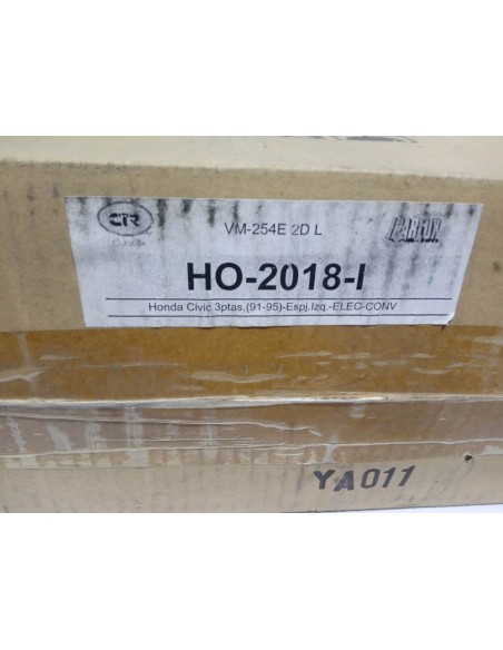 ESPEJO RETROVISOR IZQUIERDO HONDA CIVIC 3 PUERTAS (DEL 91 A 95)