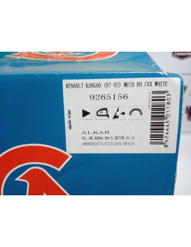 ESPEJO RETROVISOR DERECHO RENAULT KANGOO ( DEL 97 AL 2002)