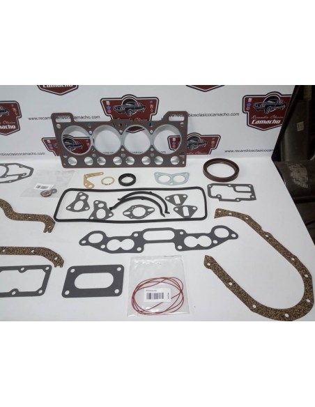 JUEGO DE JUNTAS MOTOR COMPLETO RENAULT 12 TS Y RENAULT 5 TX 1.4