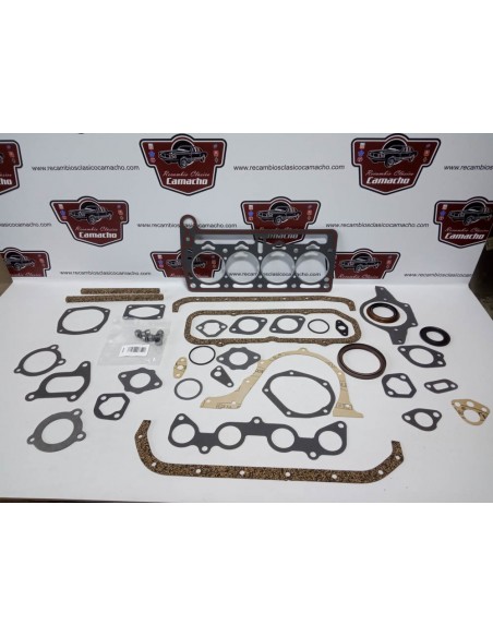 JUEGO DE JUNTAS MOTOR COMPLETO SEAT 127 ,PANDA, MARBELLA ,TERRA (903 cc )