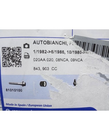 JUEGO DE JUNTAS MOTOR COMPLETO SEAT 127 ,PANDA, MARBELLA ,TERRA (903 cc )