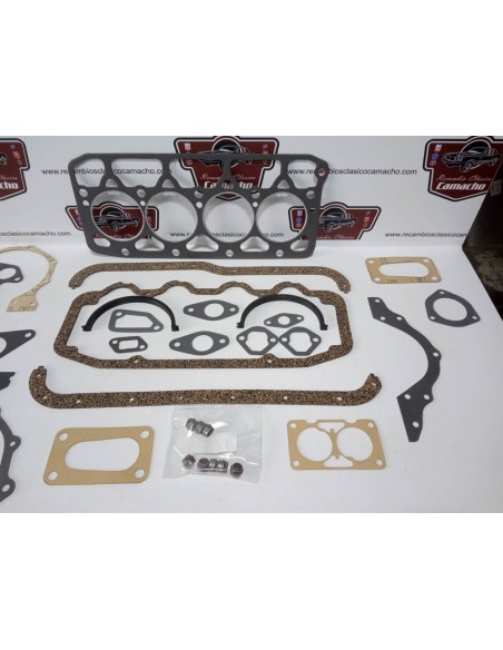 JUEGO DE JUNTAS MOTOR COMPLETO SEAT 1500 GASOLINA