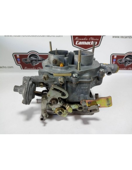 CARBURADOR WEBER 32 DRTM RENAULT 9 ,11 Y SUPER 5 (RECONSTRUIDO)