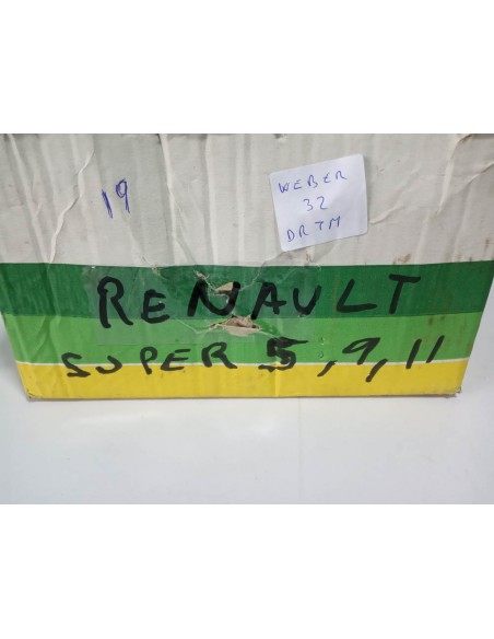 CARBURADOR WEBER 32 DRTM RENAULT 9 ,11 Y SUPER 5 (RECONSTRUIDO)