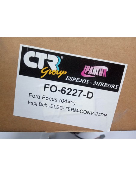 ESPEJO RETROVISOR DERECHO FORD FOCUS (A PARTIR 2004)
