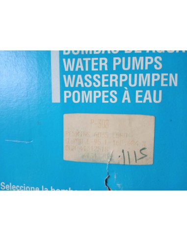 BOMBA DE AGUA DE AGUA PERKINS EBRO D 700  6.305