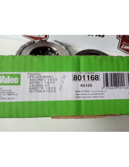 KIT DE EMBRAGUE OPEL CALIBRA,KADETT ,ASCONA ETC