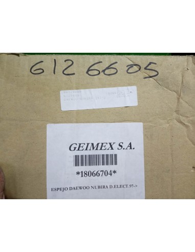 ESPEJO RETROVISOR DERECHO DAEWOO NUBIRA (A PARTIR DEL 97)