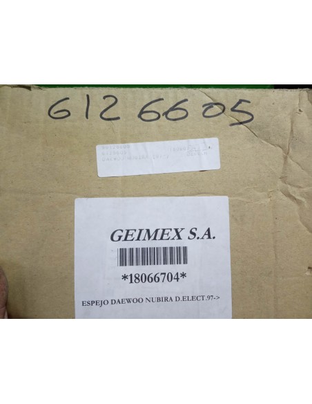 ESPEJO RETROVISOR DERECHO DAEWOO NUBIRA (A PARTIR DEL 97)