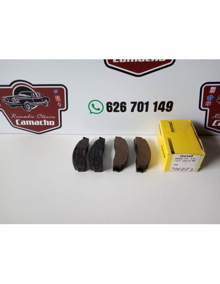 PASTILLAS DE FRENO DELANTERAS FORD FIESTA MK1