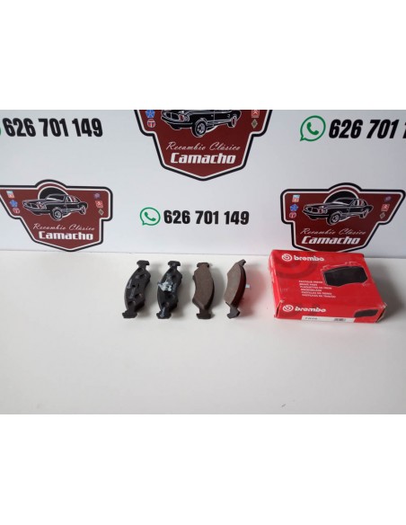 PASTILLAS DE FRENO DELANTERAS BREMBO FORD FIESTA MK2