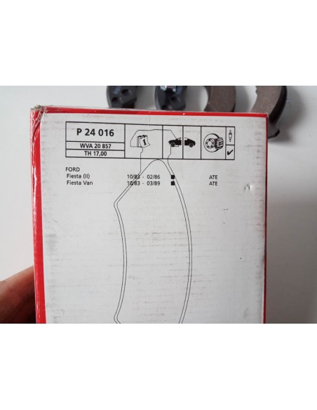 PASTILLAS DE FRENO DELANTERAS BREMBO FORD FIESTA MK2