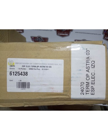 ESPEJO RETROVISOR IZQUIERDO OPEL ASTRA H (DESDE 2003)