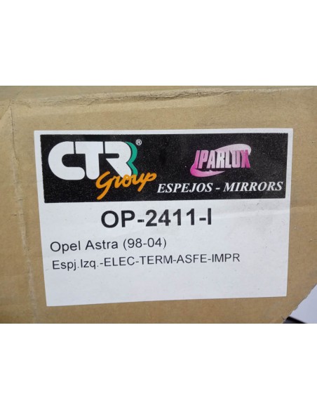 ESPEJO RETROVISOR IZQUIERDO OPEL ASTRA G (DEL 98 A 2004)