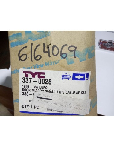 ESPEJO RETROVISOR IZQUIERDO SEAT AROSA Y VW LUPO (A PARTIR DEL 98)