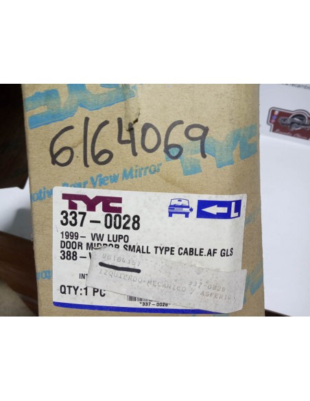 ESPEJO RETROVISOR IZQUIERDO SEAT AROSA Y VW LUPO (A PARTIR DEL 98)