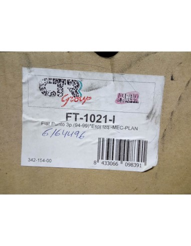 ESPEJO RETROVISOR IZQUIERDO FIAT PUNTO 3P (DEL 94 A 99)