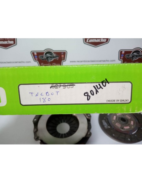 KIT DE EMBRAGUE TALBOT CHRYSLER 180 DIESEL