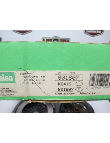 KIT DE EMBRAGUE HONDA CIVIC Y CRX GASOLINA