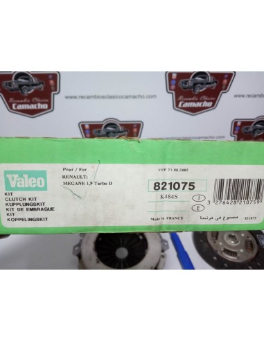 KIT DE EMBRAGUE RENAULT MEGANE, SCENIC Y CLASSIC 1.9 DT
