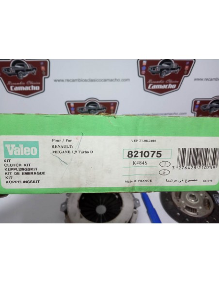 KIT DE EMBRAGUE RENAULT MEGANE, SCENIC Y CLASSIC 1.9 DT