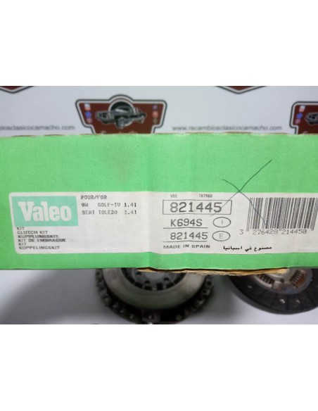 KIT DE EMBRAGUE SEAT TOLEDO,LEON Y VW GOLF IV MOTOR 1.4 GASOLINA
