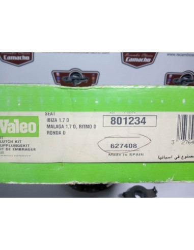 KIT DE EMBRAGUE SEAT RITMO,RONDA,IBIZA Y MALAGA 1.7 DIESEL