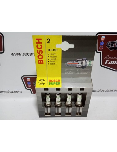 JUEGO 4 BUJIAS CITROEN ,PEUGEOT ,RENAULT ,TALBOT Y LAND ROVER