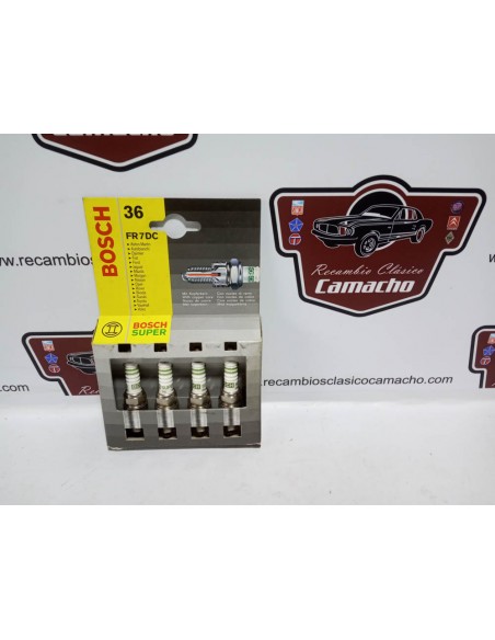 JUEGO DE 4 BUJIAS BOSCH FORD, NISSAN,OPEL KADETT ,ETC