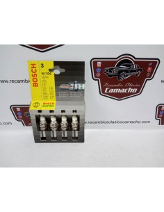 JUEGO 4 BUJIAS BOSCH RENAULT,SEAT,TALBOT,FIAT,ETC