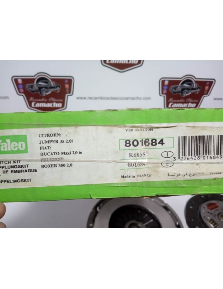 KIT DE EMBRAGUE JUMPER ,DUCATO Y BOXER GASOLINA