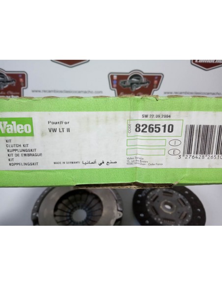 KIT DE EMBRAGUE VOLKSWAGEN LT II MOTOR 2.5 SDI 75CV