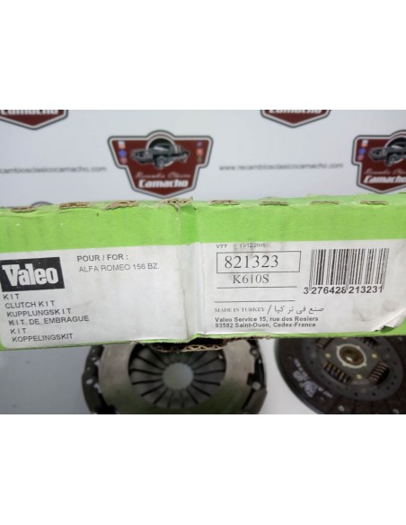 KIT DE EMBRAGUE ALFA ROMEO 147,156, GT,GTV Y SPIDER 2.0