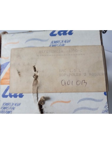 BOMBA DE AGUA SAVA J4  MOTOR 1.5 POLEA 3 AGUJEROS