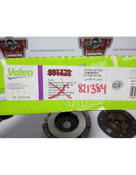 KIT DE EMBRAGUE SUZUKI BALENO ,SWIFT Y LIANA 1.6 GASOLINA