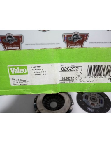 KIT DE EMBRAGUE VOLKSWAGEN CORRADO , GOLF III Y PASSAT 2.0i