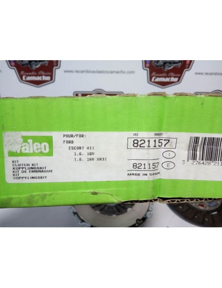 KIT DE EMBRAGUE FORD ESCORT VII 1.6 16V XR3I