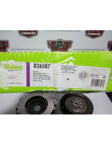 KIT DE EMBRAGUE 2P VOLVO S40,S60,S70,S80,V40,V70 Y C70