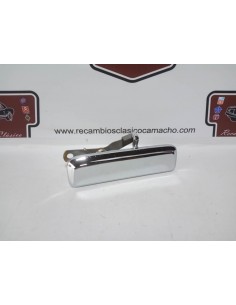 MANILLA EXTERIOR PUERTA DERECHA FORD FIESTA MK1 (CROMADA) 2