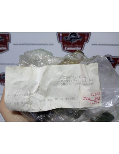 CERRADURA PUERTA DERECHA SEAT PANDA