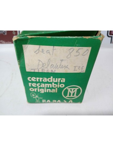 CERRADURA PUERTA DELANTERA IZQUIERDA SEAT 850 (TIRON)