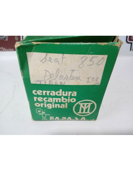 CERRADURA PUERTA DELANTERA IZQUIERDA SEAT 850 (TIRON)