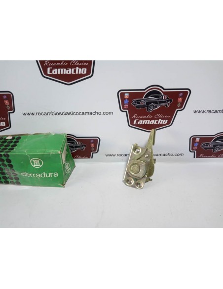 CERRADURA PUERTA DELANTERA DERECHA SEAT 850 (PALANCA CORTA)