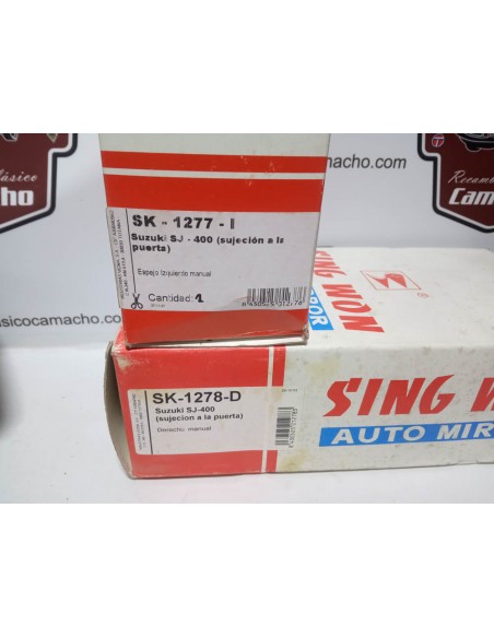 PAREJA ESPEJO RETROVISOR SUZUKI SANTANA SAMURAI