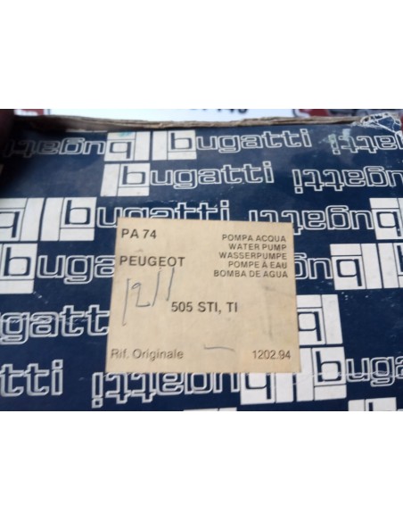 BOMBA AGUA PEUGEOT 505 2.O Y 2.2 STI,TI ,GTI