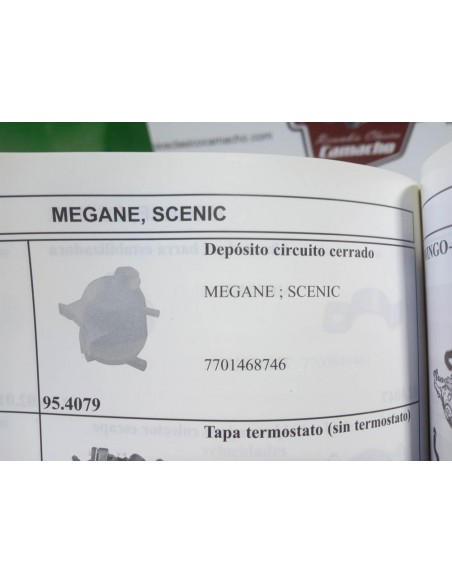 BOTELLA DEPOSITO DE EXPANSION RENAULT MEGANE I Y SCENIC