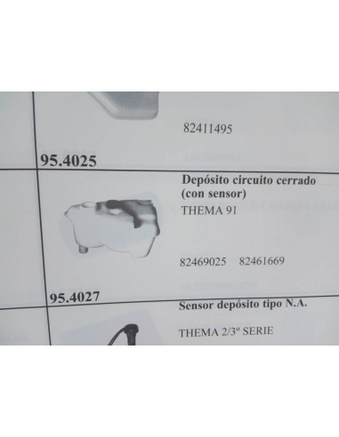 BOTELLA DEPOSITO EXPANSION LANCIA THEMA 91 CON SENSOR